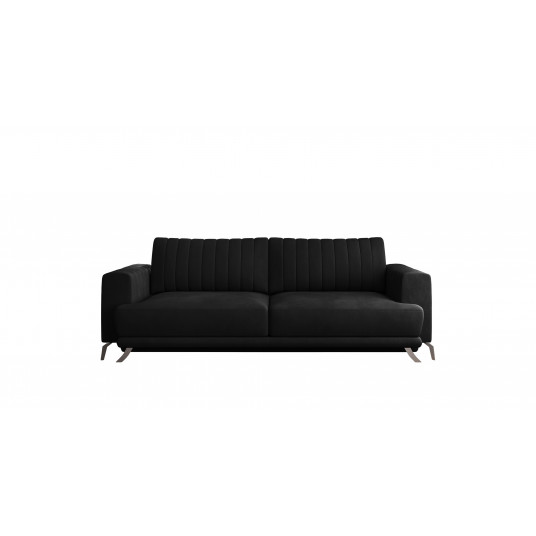  Sofa - lova Elise su patalynės dėže juoda, Velvetmat 10 