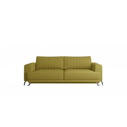 Sofa - lova Elise su patalynės dėže geltona, Savoi 45
