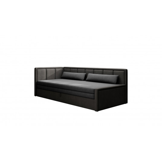 Sofa - lova Fulgeo su patalynės dėže pilka, Poco 4, Poco 10