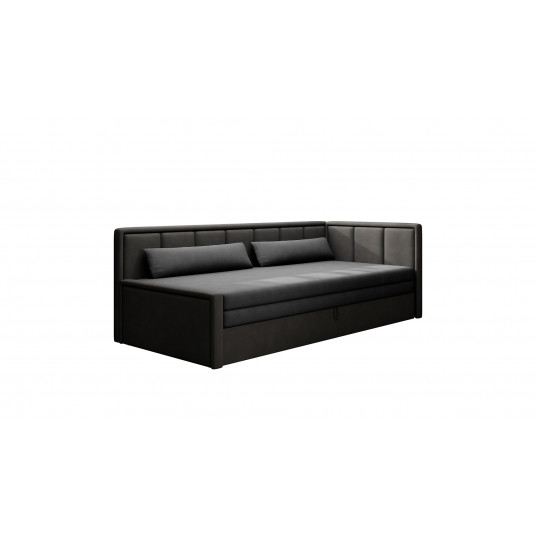 Sofa - lova Fulgeo su patalynės dėže pilka, Poco 4, Poco 10 