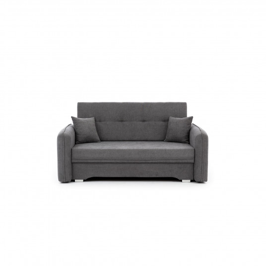 Sofa - lova Laine su patalynės dėže pilka, Poco 4