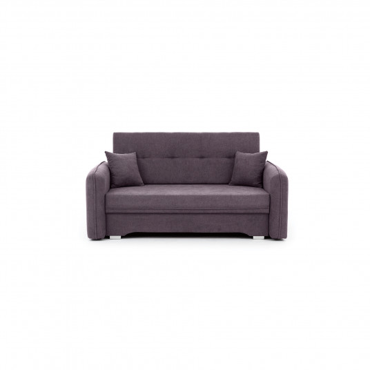Sofa - lova Laine su patalynės dėže violetinė, Poco 41