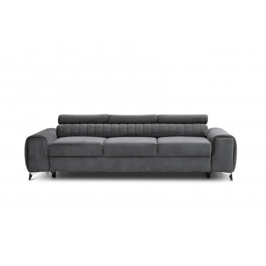 Sofa - lova Laurence pilka, Nube 6