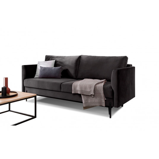  Sofa - lova Revi su patalynės dėže pilka, Loco 5 
