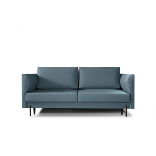 Sofa - lova Revi su patalynės dėže mėlyna, Savoi 100