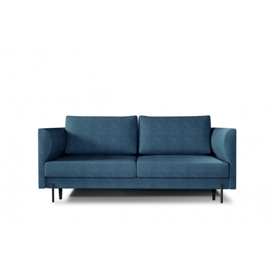 Sofa - lova Revi su patalynės dėže mėlyna, Gojo 40