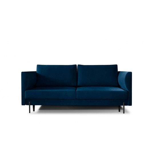 Sofa - lova Revi su patalynės dėže mėlyna, Nube 40