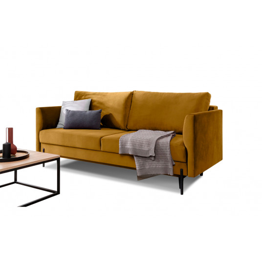  Sofa - lova Revi su patalynės dėže pilka, Loco 45 
