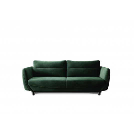 Sofa - lova Silva su patalynės dėže žalia, Loco 35