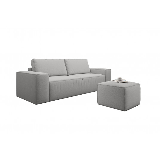 Sofa - lova Silla su patalynės dėže pilka, Gojo 4