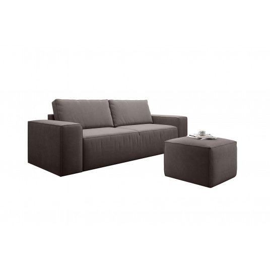 Sofa - lova Silla su patalynės dėže pilka, Savoi 7