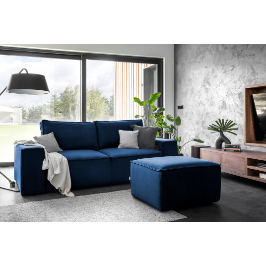  Sofa - lova Silla su patalynės dėže mėlyna, Velvetmat 40 