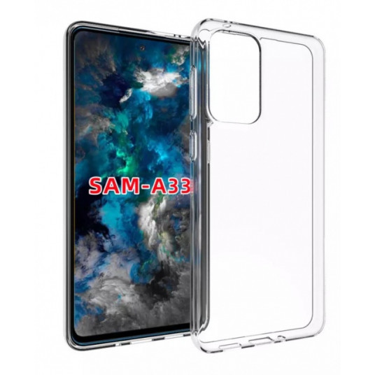  JM NAKE ANTI-BACTERIA TPU case for Samsung Galaxy A33 Clear (Transparent) 