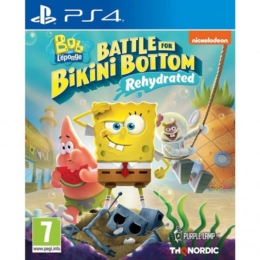  PS4 Spongebob: Battle for Bikini Bottom Rehydrated 