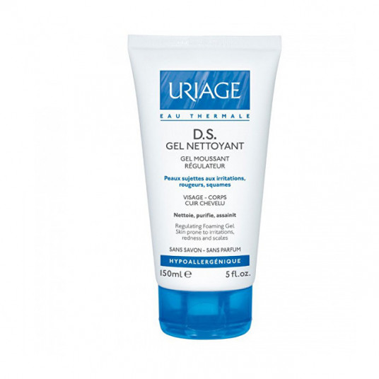  Uriage - Cleansing gel for dry and irritated skin DS (Regulating Foaming Gel) 150 ml 