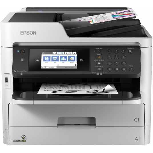  Epson Multifunctional printer  WF-M5799DWF Mono, PrecisionCore™ Print Head, All-in-One, A4, Wi-Fi, Black/ grey 