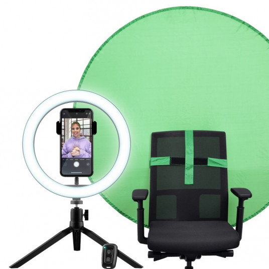  MOBILE ACC RING LIGHT& GREEN/SCREEN KIT 24881 TRUST 