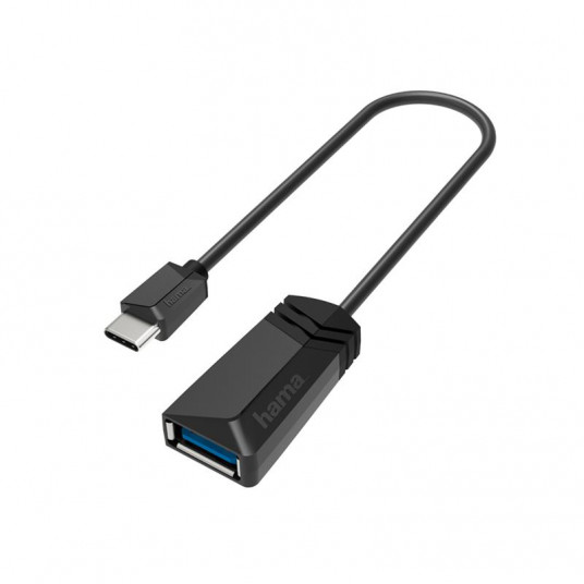 Adap. Hama USB 3.0 C plug - USB A socket