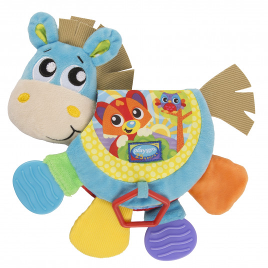  PLAYGRO muzikinė knygelė-kramtukas Clip Clop, 0187552 