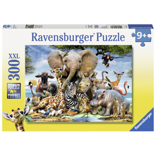 RAVENSBURGER dėlionė African friends 300vnt, 13075