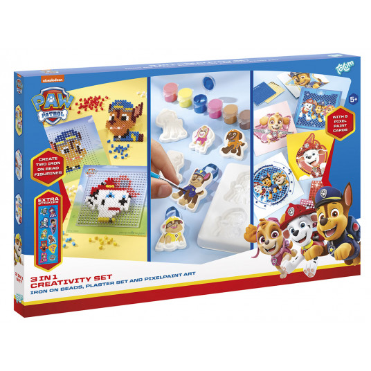TOTUM PAW PATROL 3 in 1 kūrybinis rinkinys, 721128
