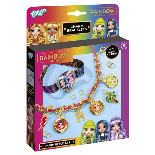 TOTUM RAINBOW HIGH kūrybinis rinkinys Charm Bracelets, 620414
