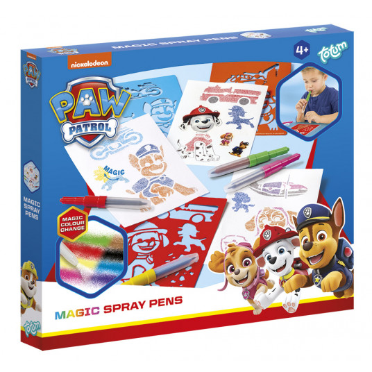 TOTUM PAW PATROL kūrybinis rinkinys Magic Spraypens, 720916