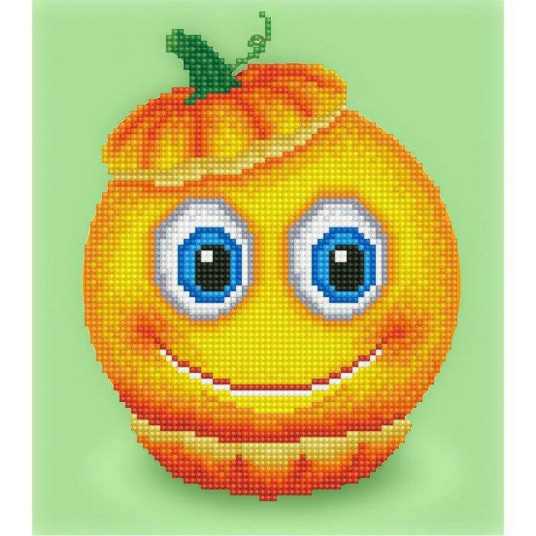 Deimantinė mozaika SWEET PUMPKIN 26x23