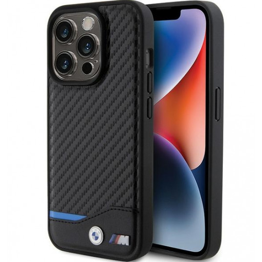 BMW PU Carbon Case for Apple iPhone 15 Pro Max