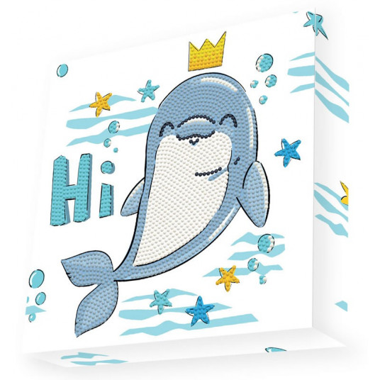 Deimantinė mozaika DOLPHIN HI! 22x22