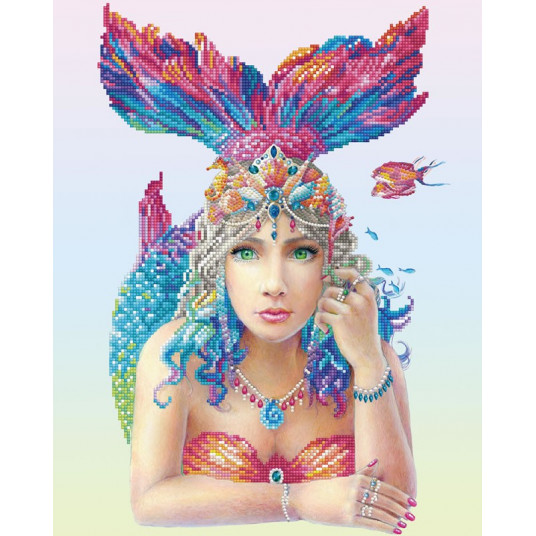  Deimantinė mozaika MYSTIC MERMAID 41x51 