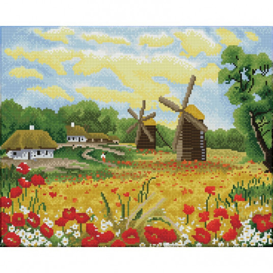 Deimantinė mozaika WINDMILL DAYS 42x52