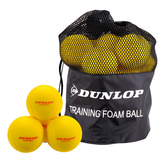 Teniso kamuoliukai Dunlop TRAINING FOAM 12 vnt