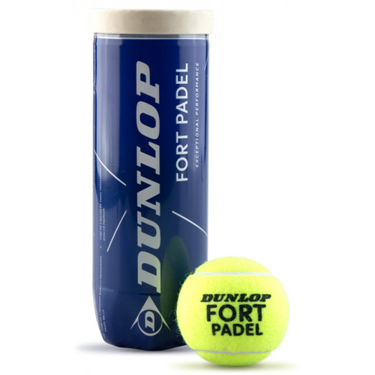  Padel kamuoliukai Dunlop FORT PADEL FIP 3-pet 