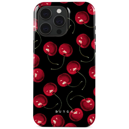 Dėklas Burga iPhone 15 Pro Max Tough Cherrybomb