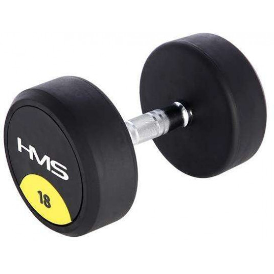  Guminis hantelis HMS HG Pro - 18 kg 