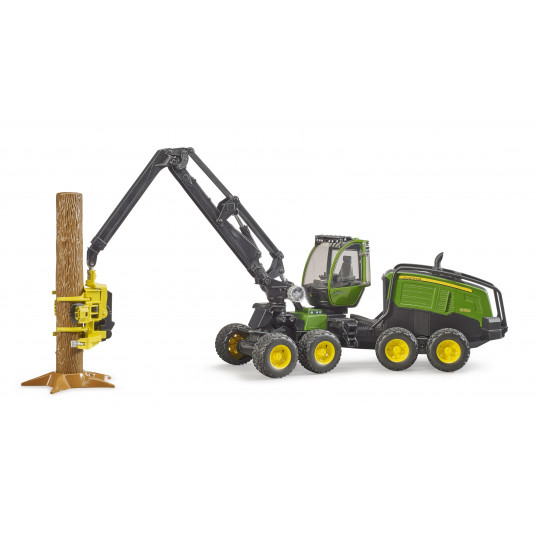 BRUDER medkirtė John Deere 1270G su rąstu, 02135