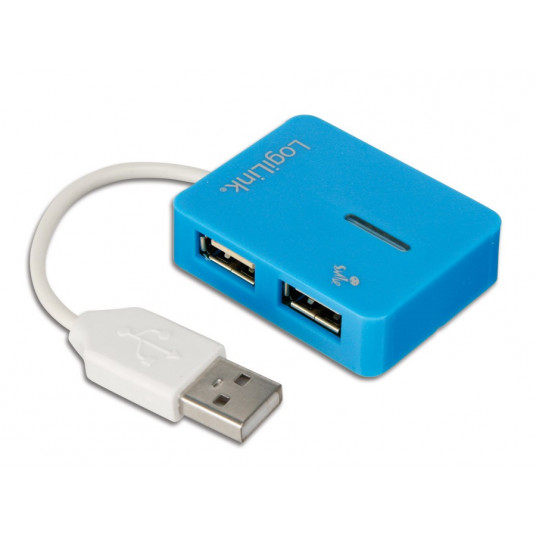  Šakotuvas Logilink USB UA0136 4-port Blue 