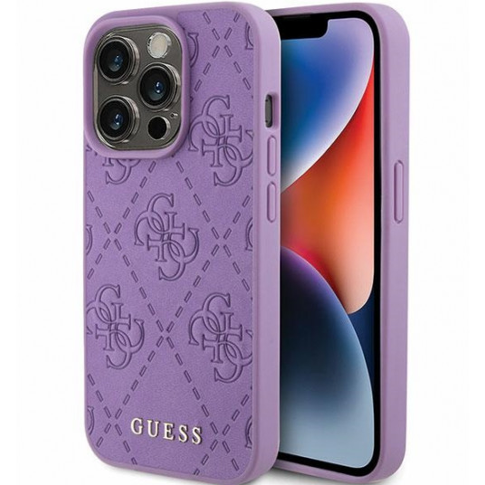Guess PU Quilted 4G Classic Case for Apple iPhone 15 Pro