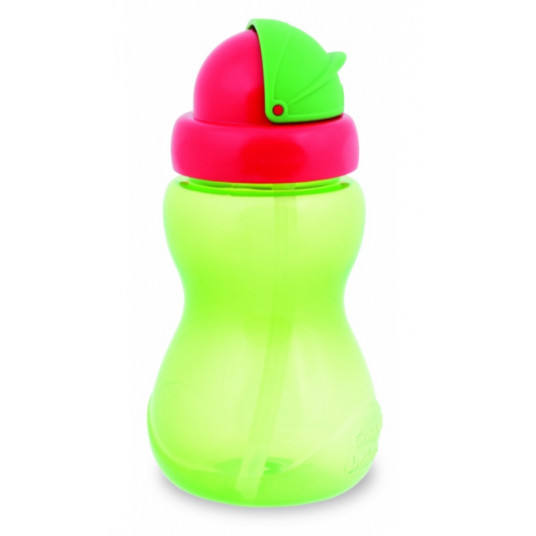  CANPOL BABIES gertuvė su šiaudeliu 12m+ 270ml 56/109 green 