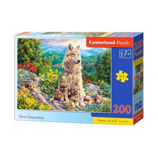 Dėlionė Castorland New Generation, 200 dalių