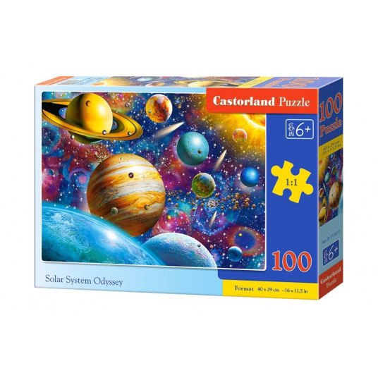 Dėlionė Castorland Solar System Odyssey, 100 dalių