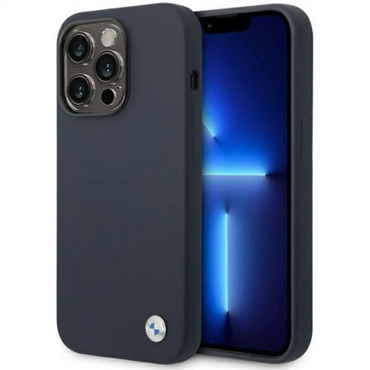  BMW BMHMP14LSILNA Back Case for Apple iPhone 14 Pro 