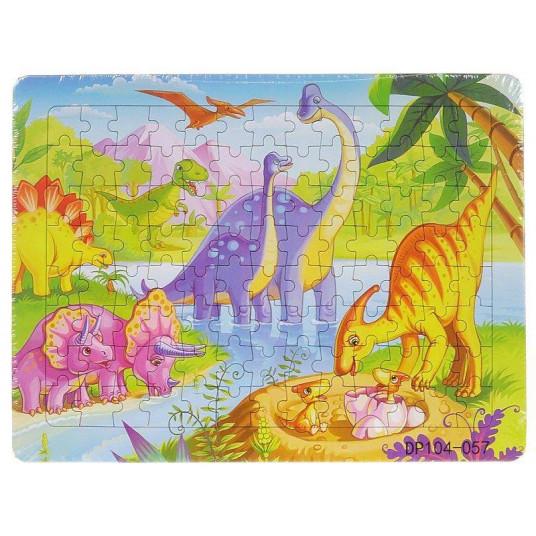  Dėlionė - Dinozaurų pasaulis 