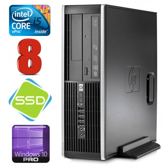 HP 8100 Elite SFF i5-650 8GB 120SSD DVD WIN10Pro
