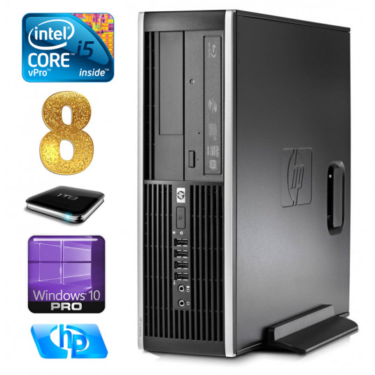  HP 8100 Elite SFF i5-650 8GB 1TB DVD WIN10Pro 