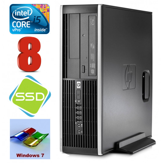 HP 8100 Elite SFF i5-650 8GB 120SSD DVD WIN7Pro