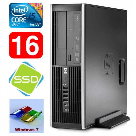  HP 8100 Elite SFF i5-650 16GB 120SSD DVD WIN7Pro 