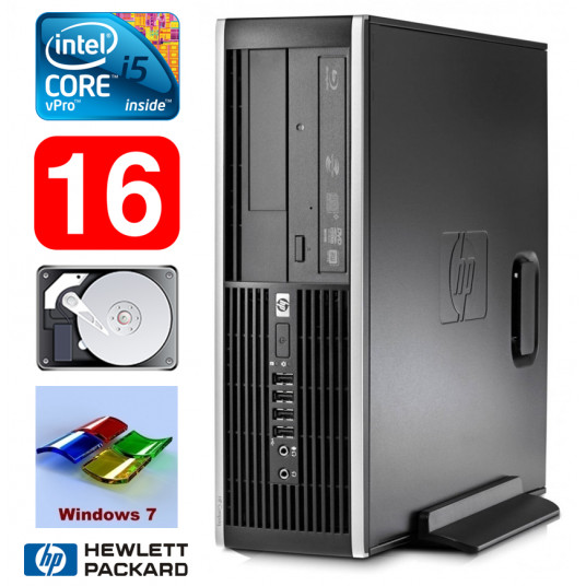  HP 8100 Elite SFF i5-650 16GB 250GB DVD WIN7Pro 
