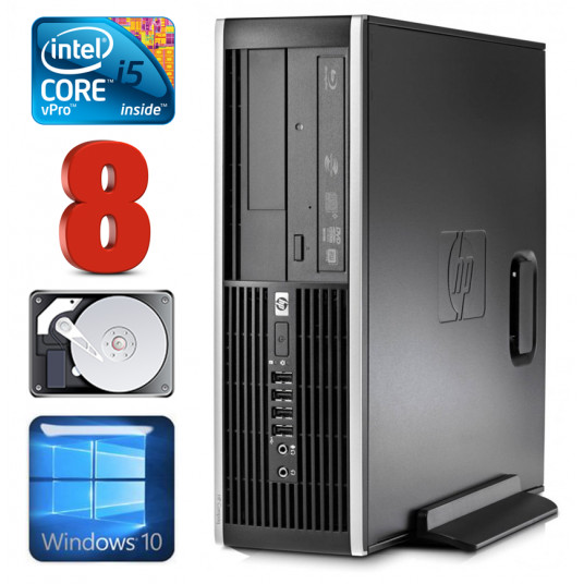  HP 8100 Elite SFF i5-650 8GB 250GB DVD WIN10 